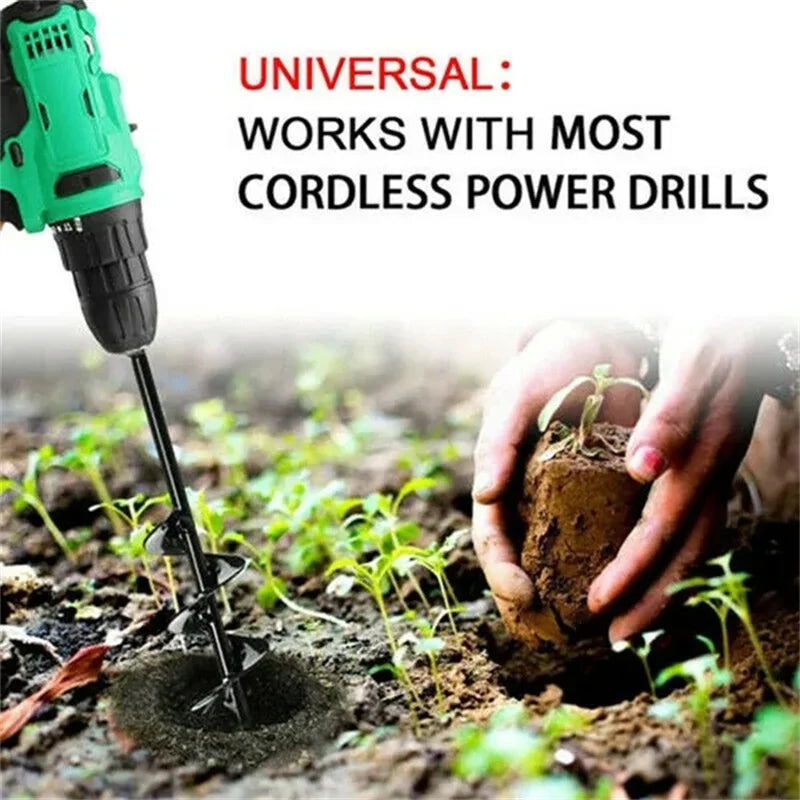Easy Gardening Auger Spiral Drill Bit