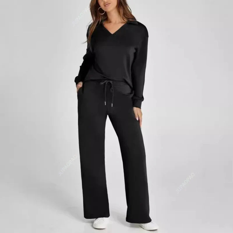 Women's 2 Piece Sets Outfits Casual Long Sleeve Sweatsuits Sets