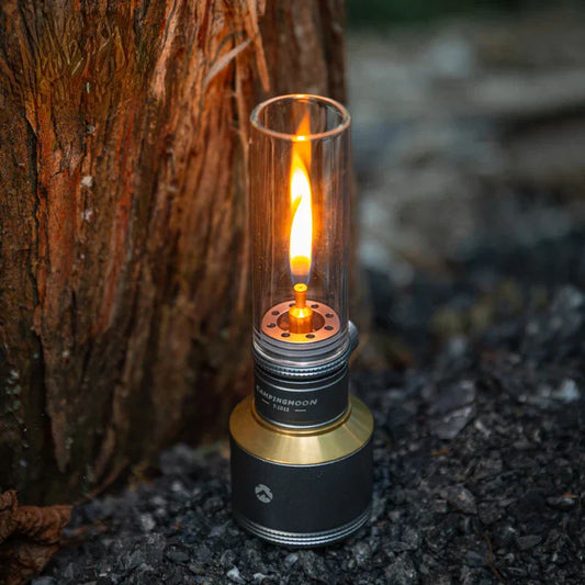 Gas Lamp Candle Holder Outdoor Camping Atmosphere Light Night Candle Light
