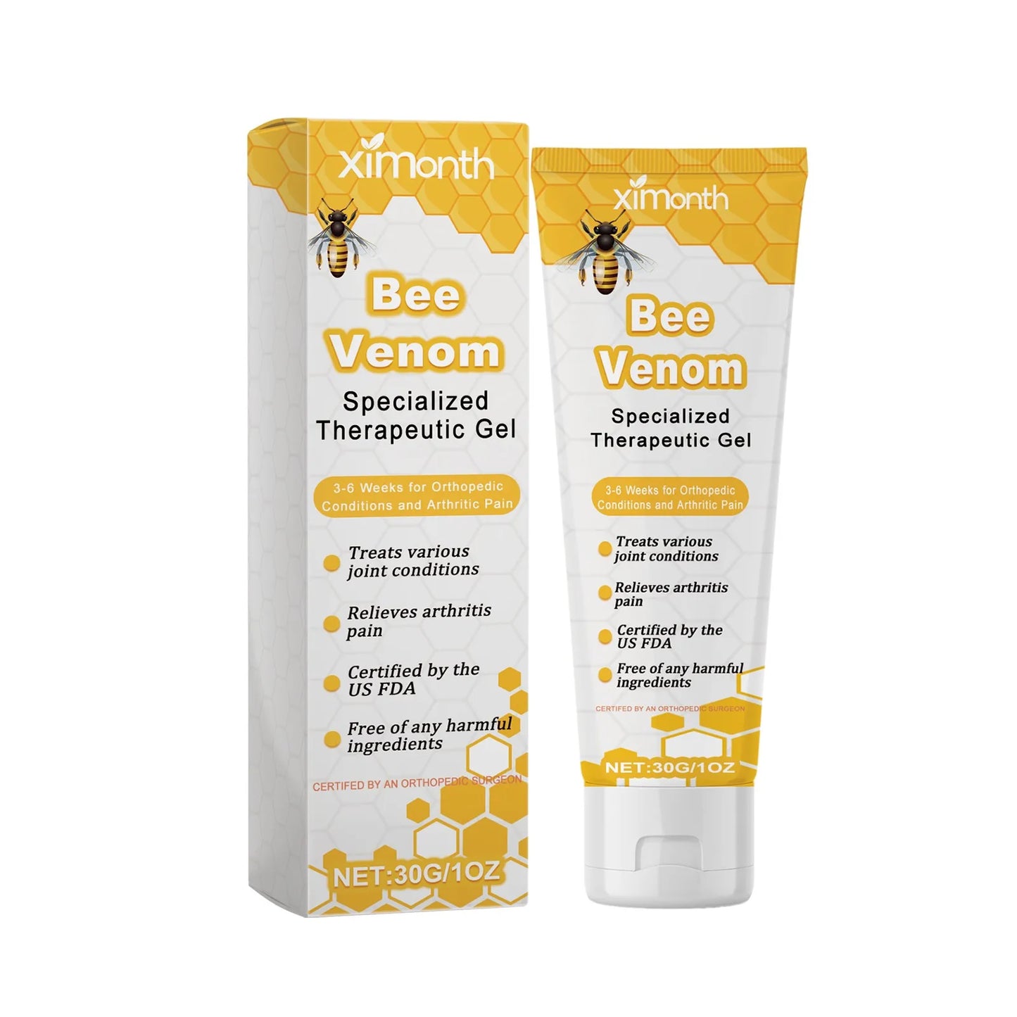 Bee Poison Joint Therapy Pain Relief Gel