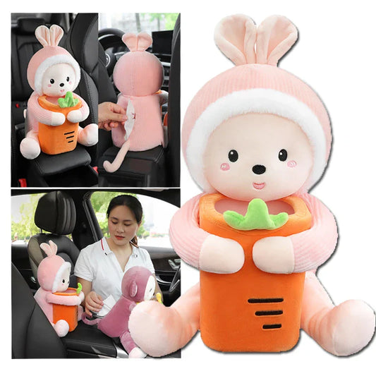 Cute Plush Doll Tissue Box