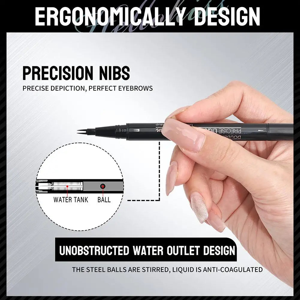 HelloKiss Curved Eyebrow Pen - Microblading Eyebrow Pencil