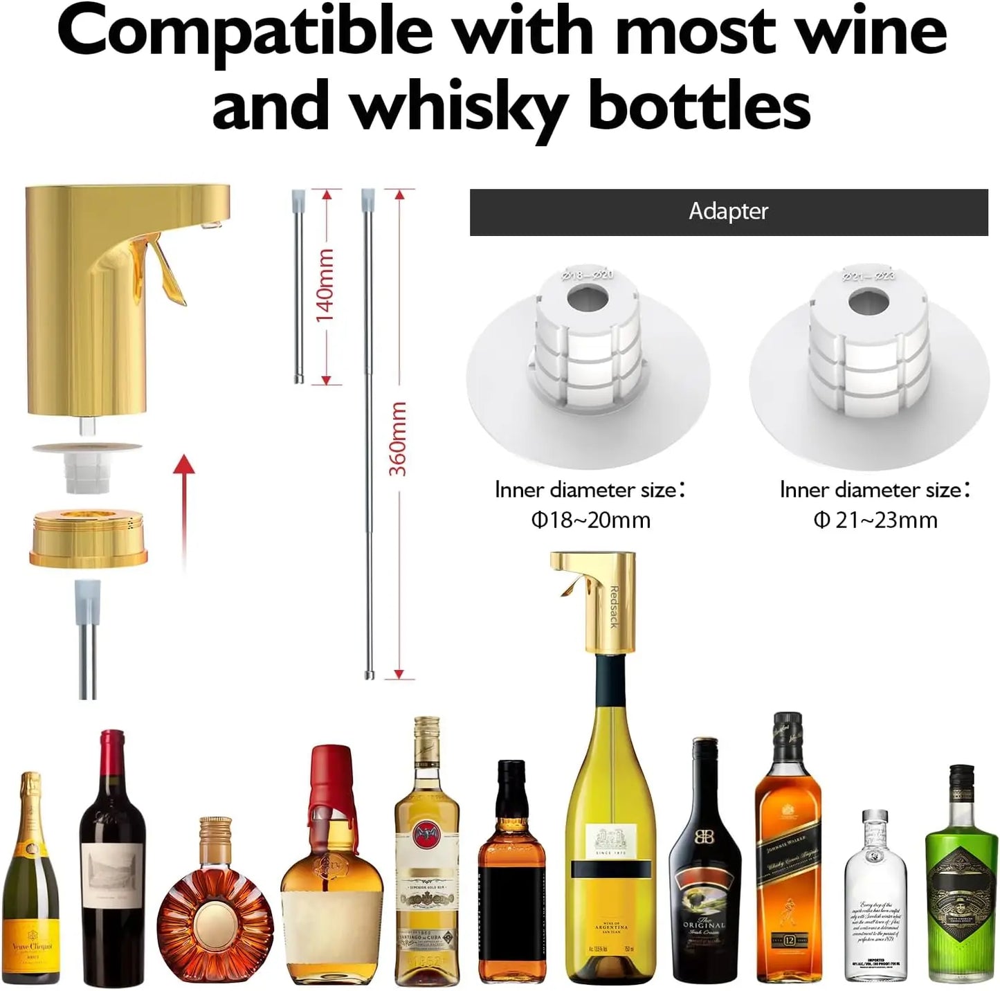 2024 New Digital beverage dispenser with quantity mode