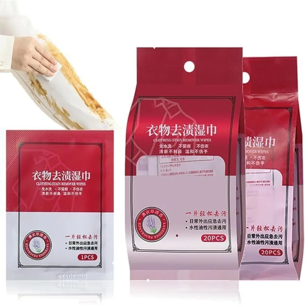 Stain Removal Wet Wipes