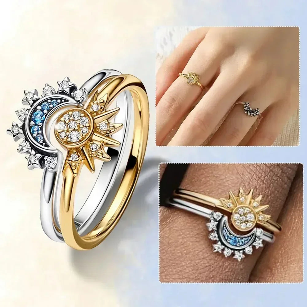 RICCARDI - RING SET "Eclipse Glow"