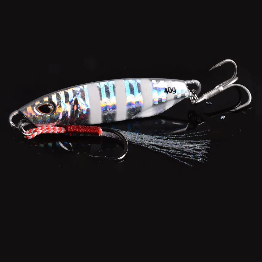 10 PCS propeller surface lure bionic fish hook