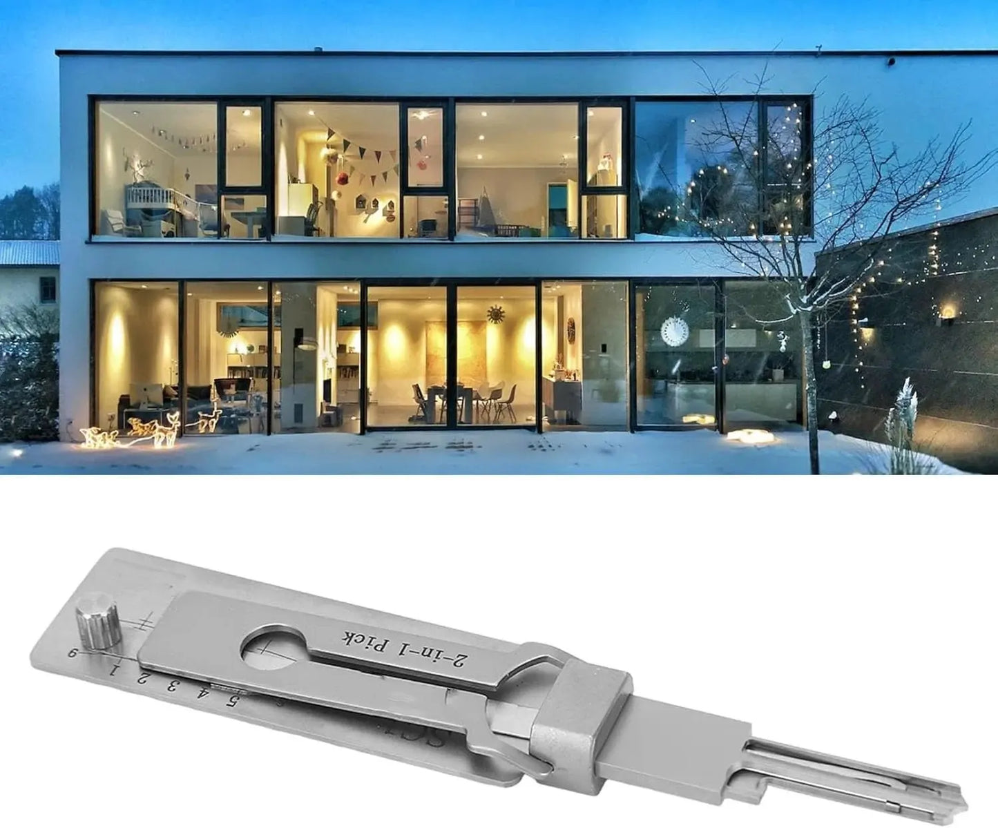 Stainless Steel Key Decoder