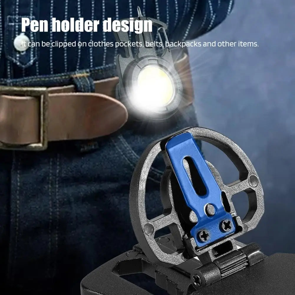 Multifunctional COB Mini Keychain