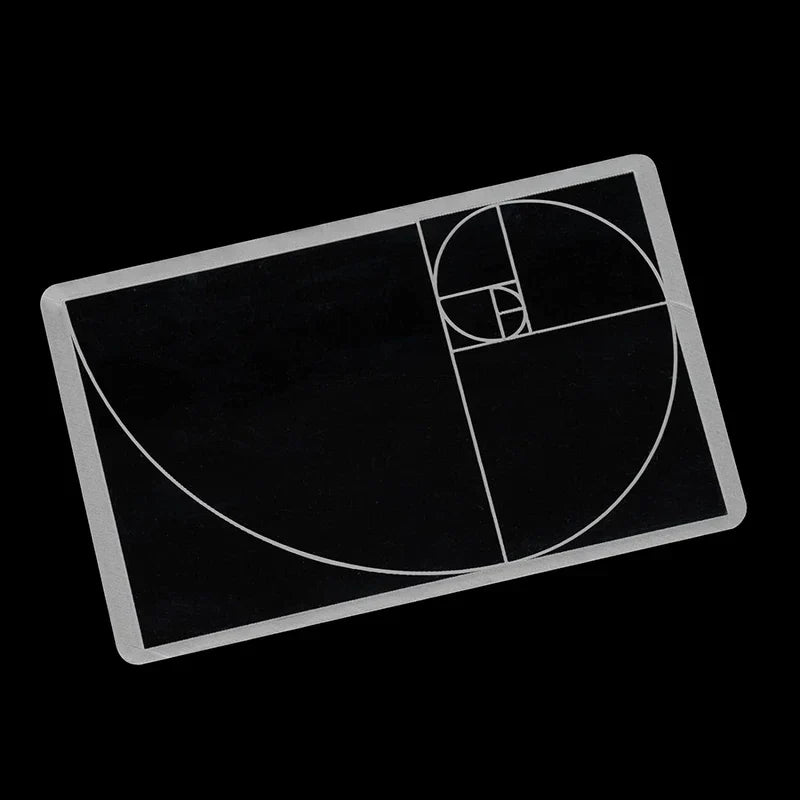 Golden Ratio/Fibonacci Composition card📷