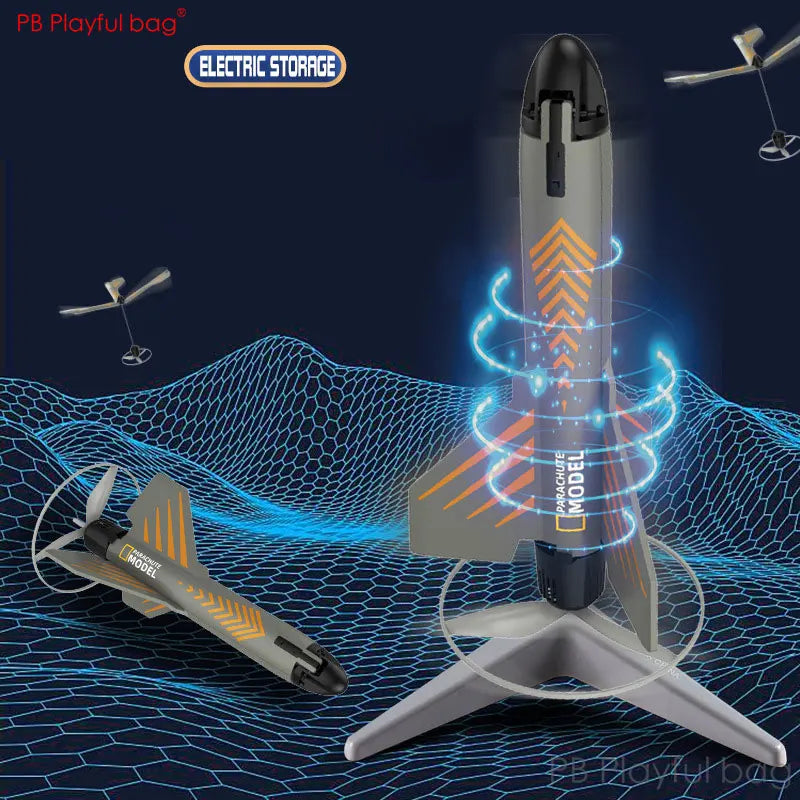 National Geographic Rocket Launcher  Space-themed Toy Gifts for Boys and Girls!