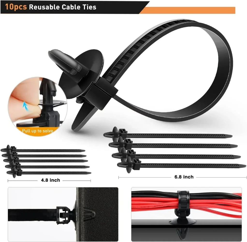 680Pcs Car Retainer Clips & Fastener Remover