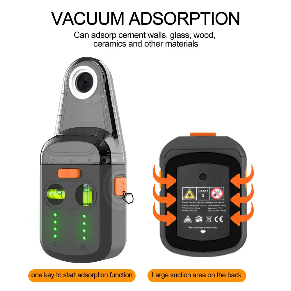 3-in-1 Wall-Mountable Laser Level