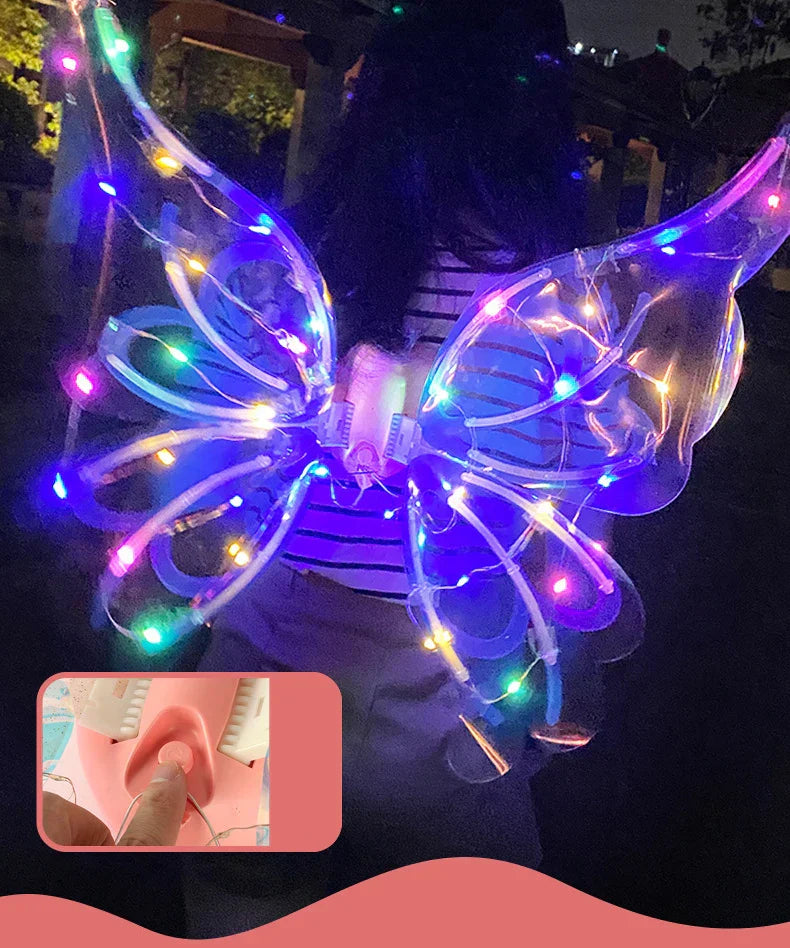 Electric LED Fairy Butterfly Wings