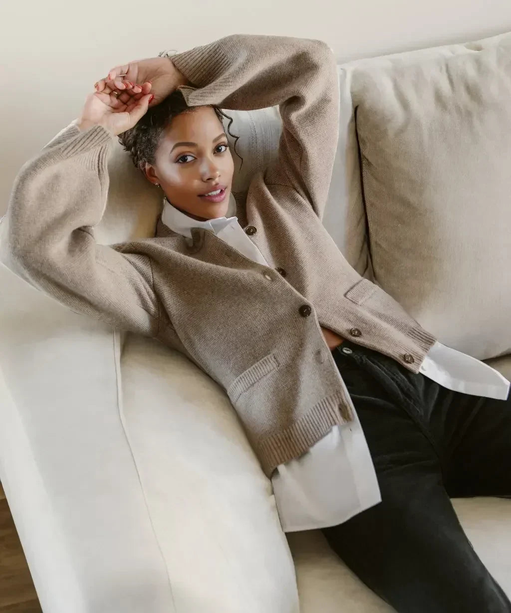 Ultra-Soft Button Cardigan