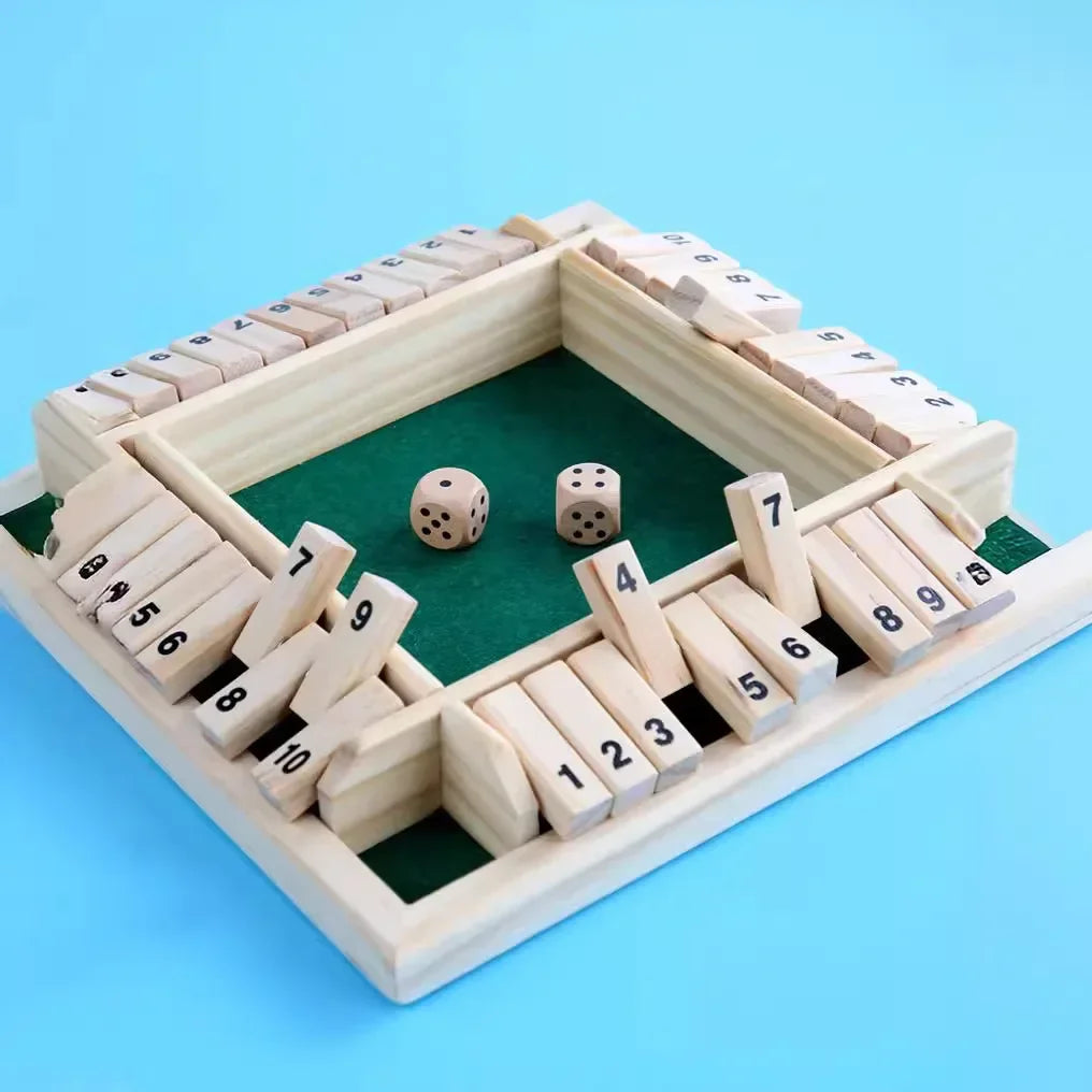 Shut The Box Board Game