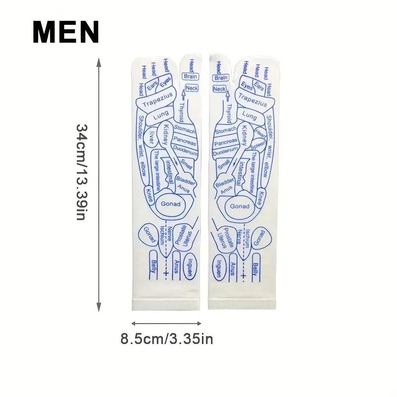 Reflexology Socks + Massage Sticks