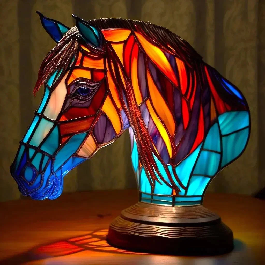 Resin Animal Table Lamp