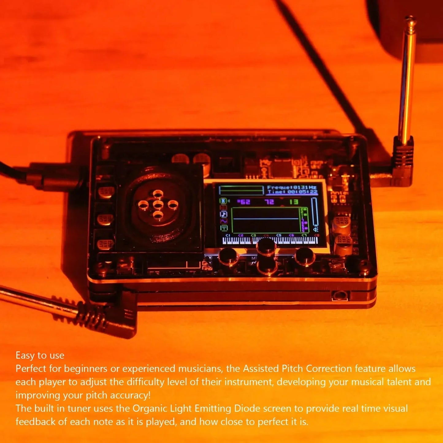 Theremin Offers Music Lovers A Variety Of Adjustable Sound Options And An Easy-To-Use Theremin Music Module