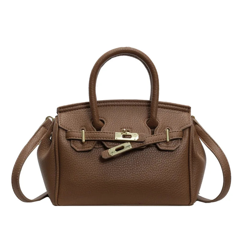 Women's Genuine Leather Top Handle Handbags