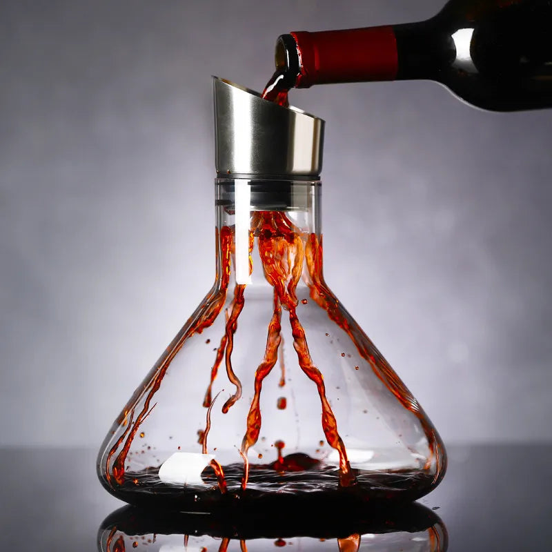Crystal Clear Wine Decanter