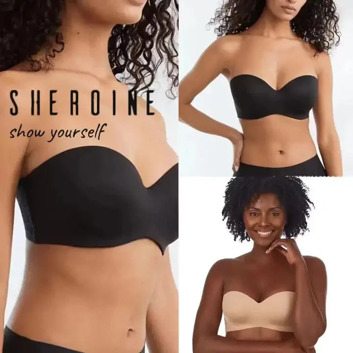 Non-Slip Multi-Way Strapless Bra