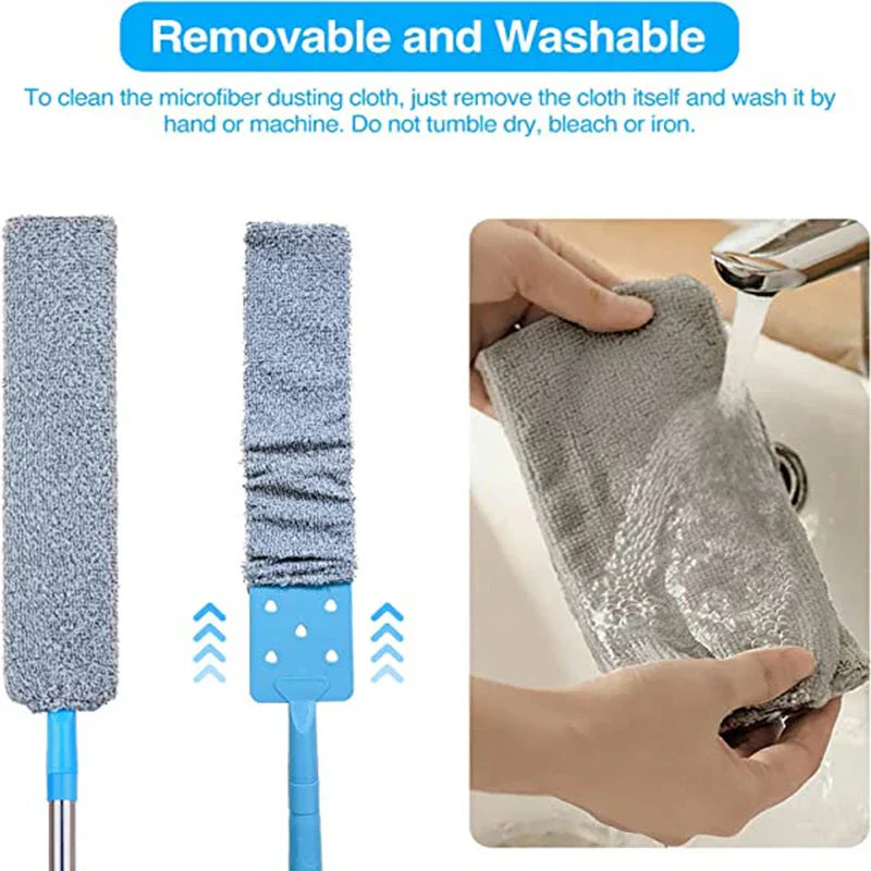 Multi-function 360-degree rotating hands-free mop