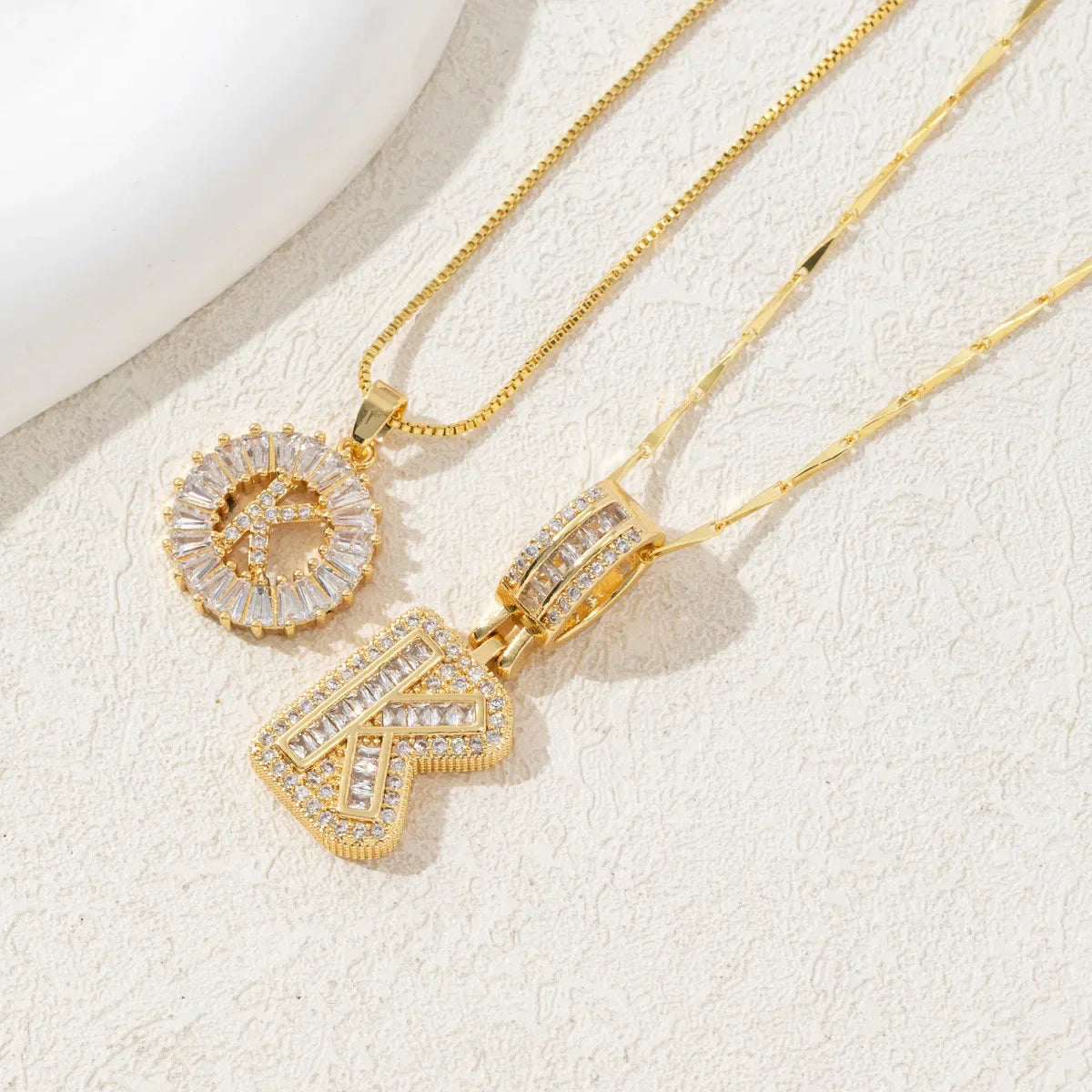 Initial Letter Pendant Necklaces-Best Gift for your friends