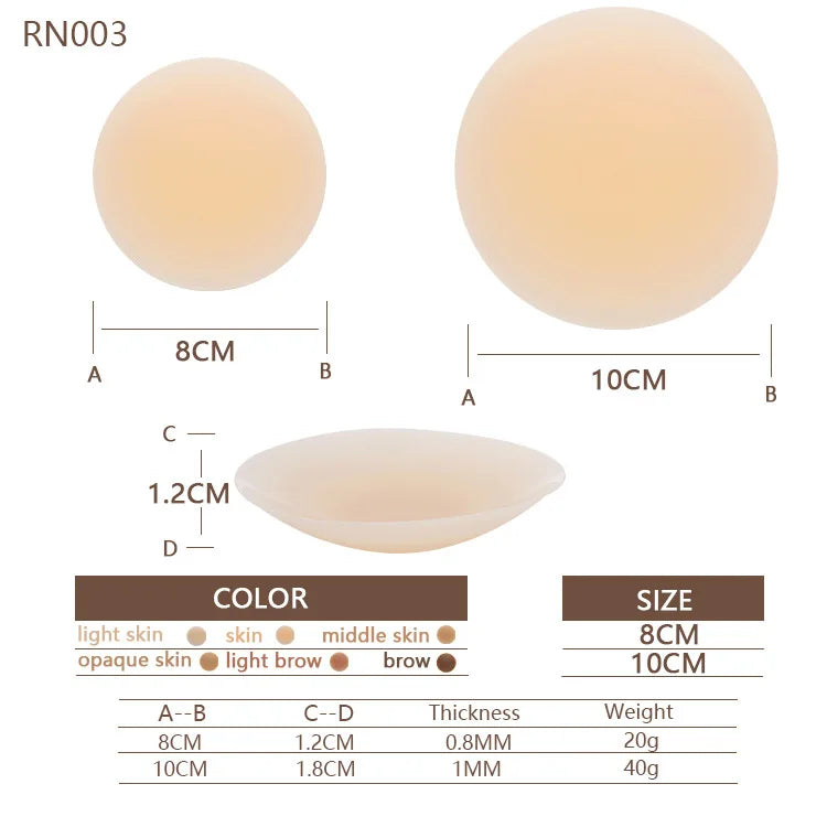 Go Braless Seamless Nipple Covers