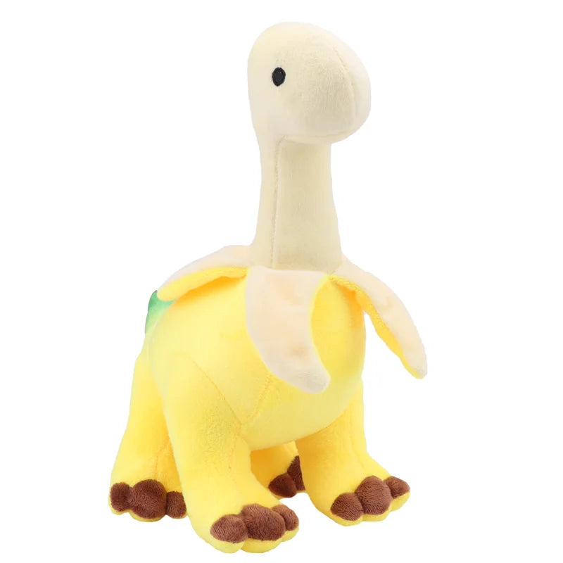 Cute Banana Brontosaurus Design Plush Toy