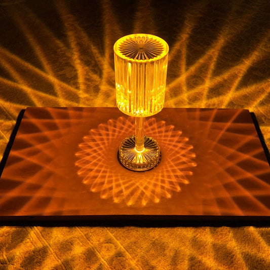 Touching Control  Crystal Lamp