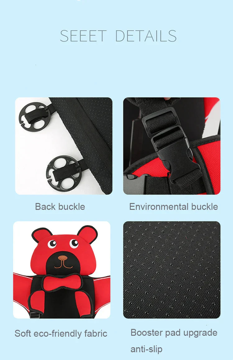 Portable car children's car seat