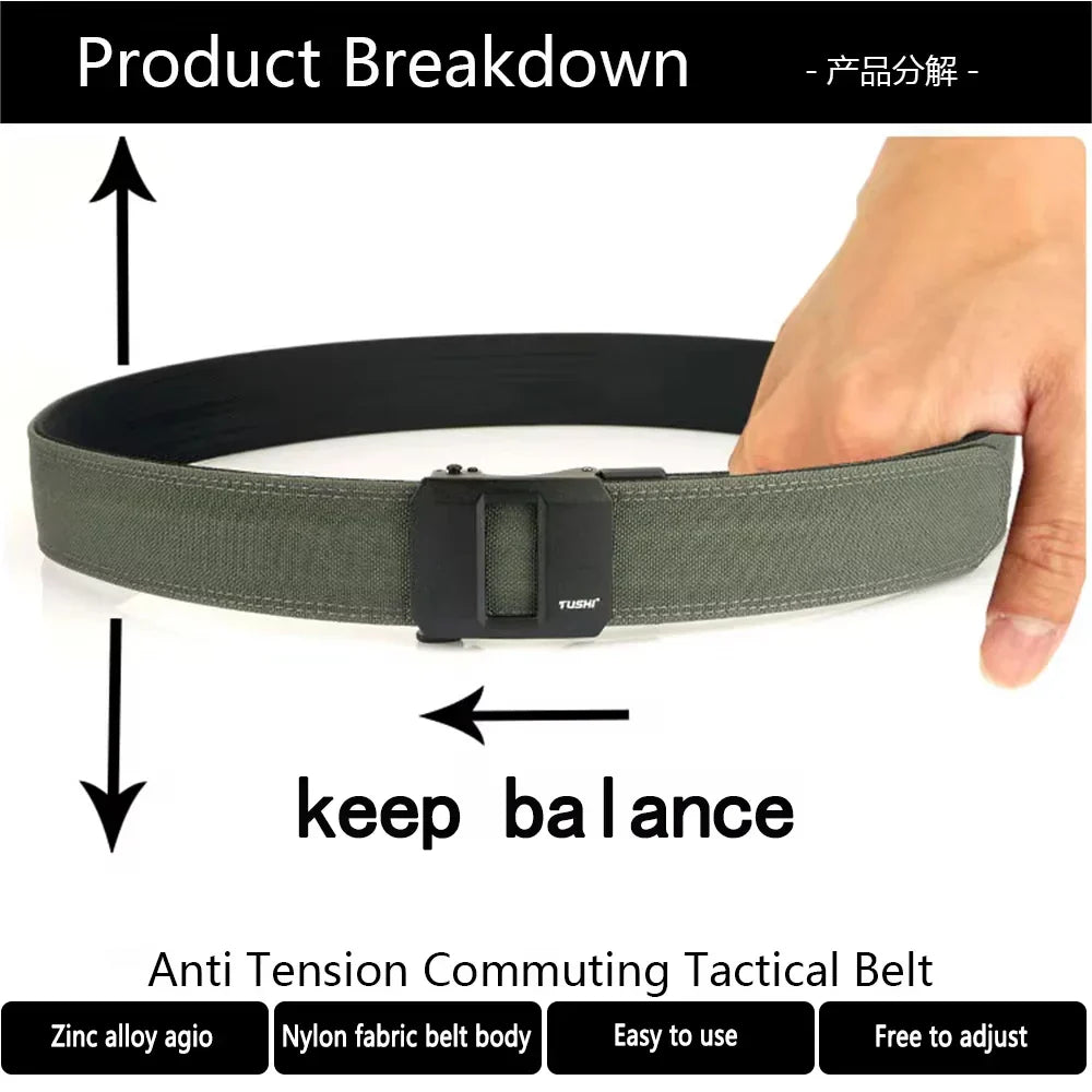 EDC Nylon Ratchet Belt