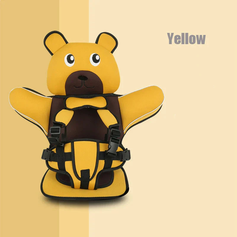 Portable car children's car seat