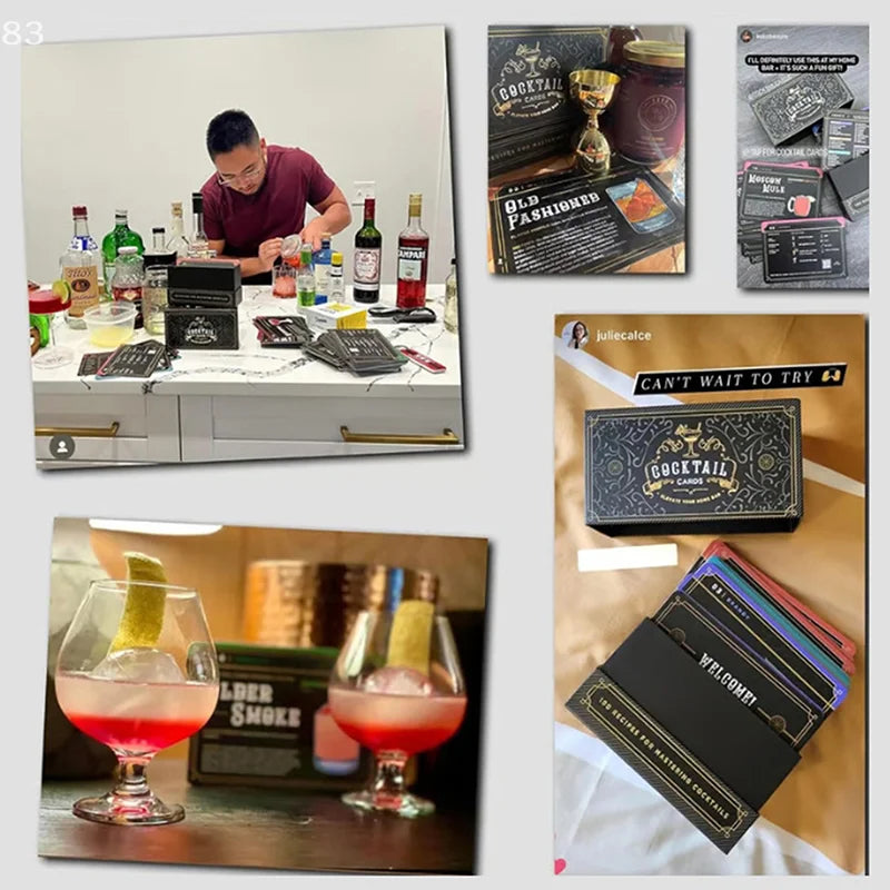 🍸️100 Cocktail Recipes to Master Cocktails