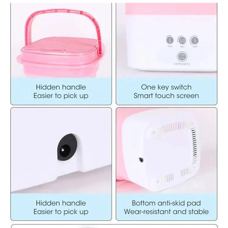 Powerful Mini Foldable Washing Machine with dryer and Foldable Washing Machine