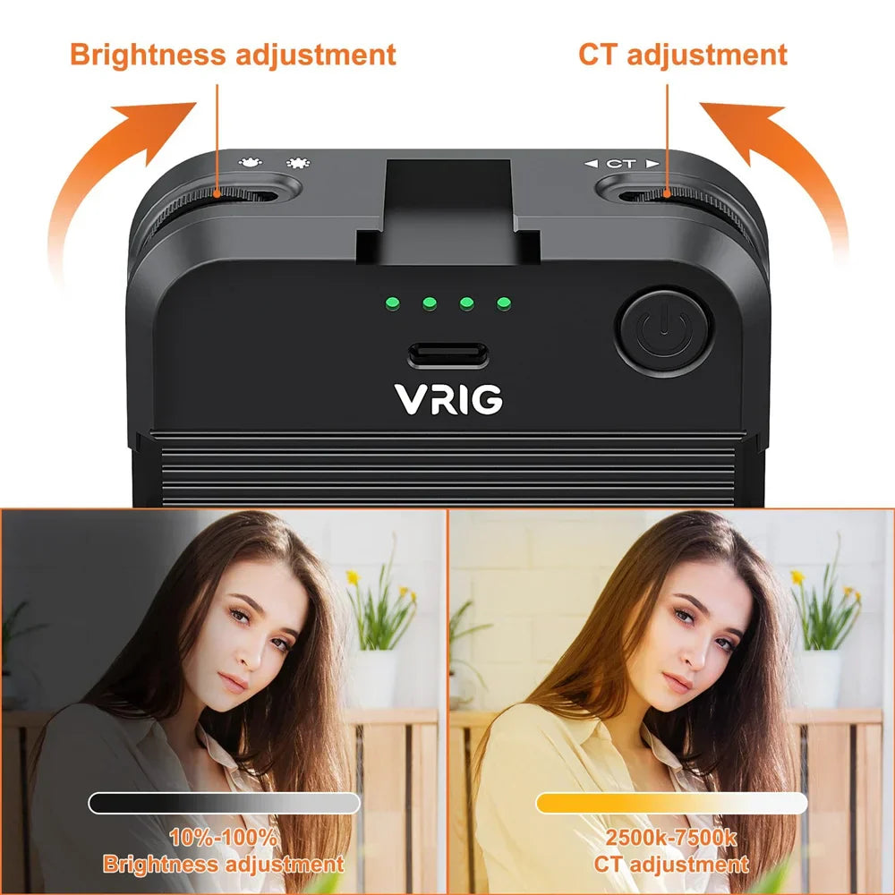 Portable LED Rechargeable Selfie Light