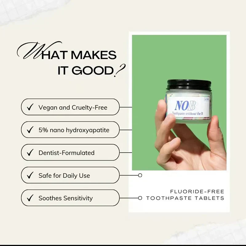 NOBS TOOTHPASTE TABLETS
