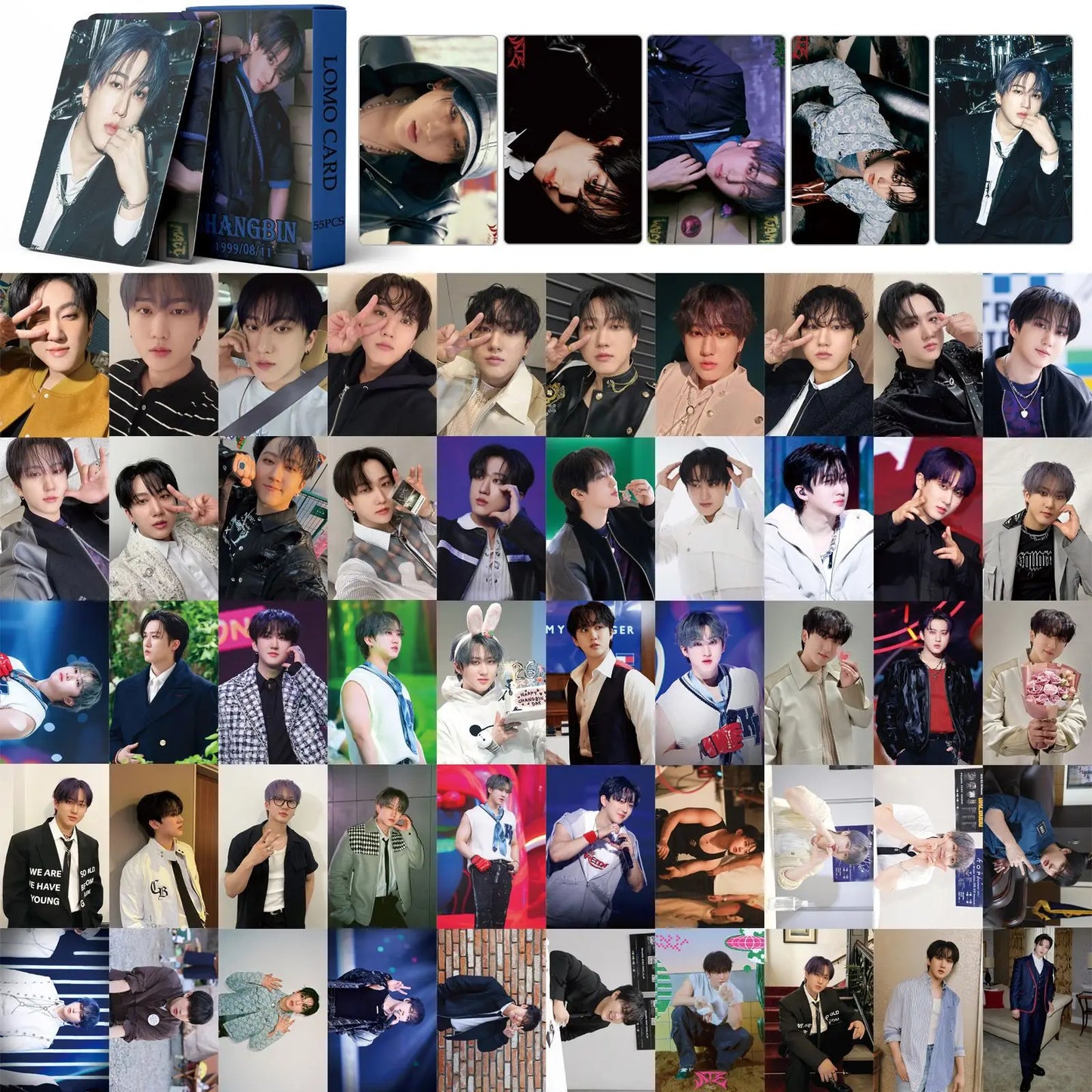 Stray kids 55-Piece Photocard Collector's Set
