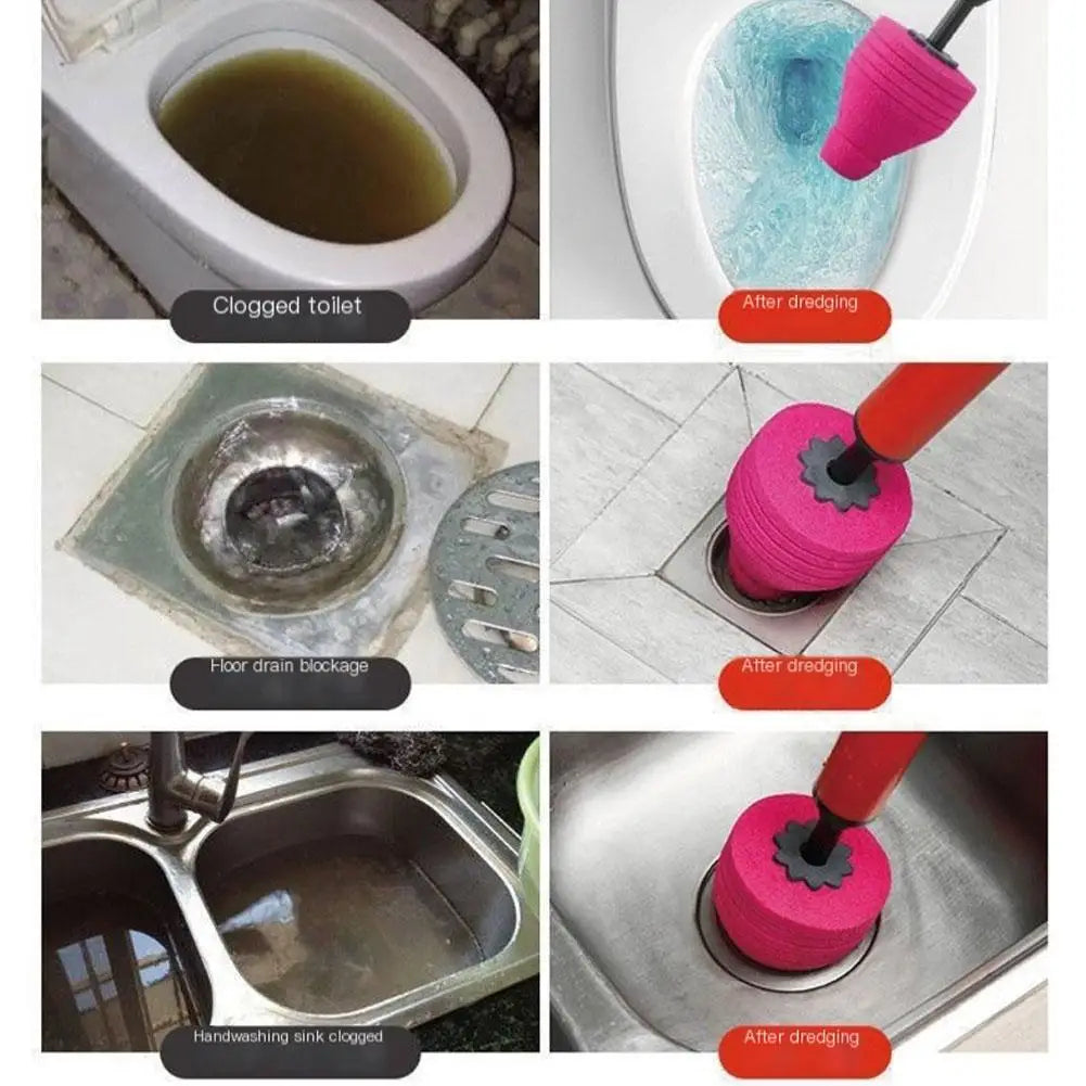 Household High-Pressure Toilet Unblocker