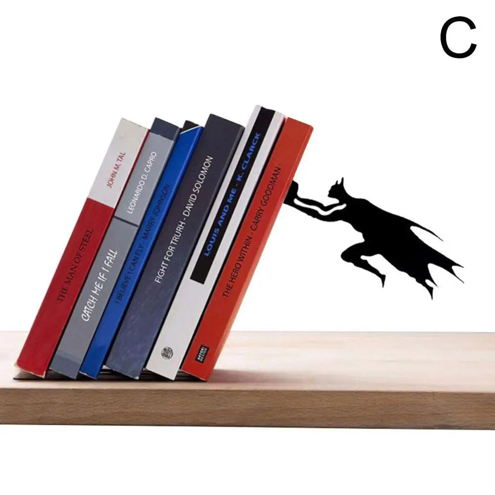 Hidden Metal Bookends