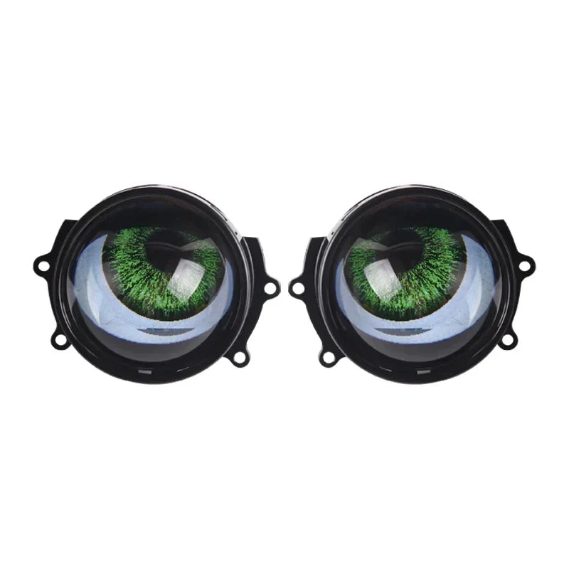 Synced Programmable Devil Eyes Lens with Remote