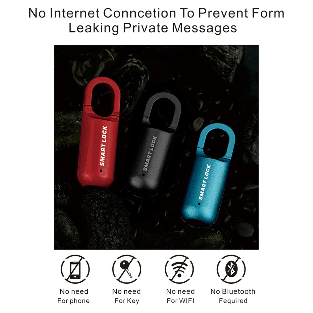 USB Charging Ultra Long Standby Mini Fingerprint Lock