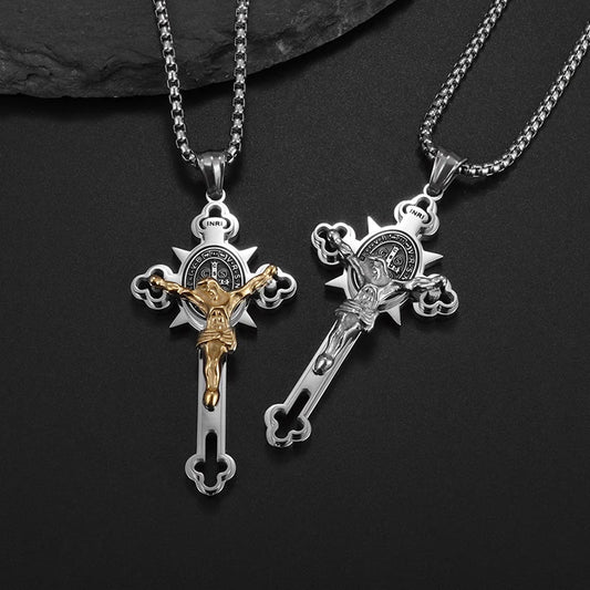 Necklace of St. Benedict for protection