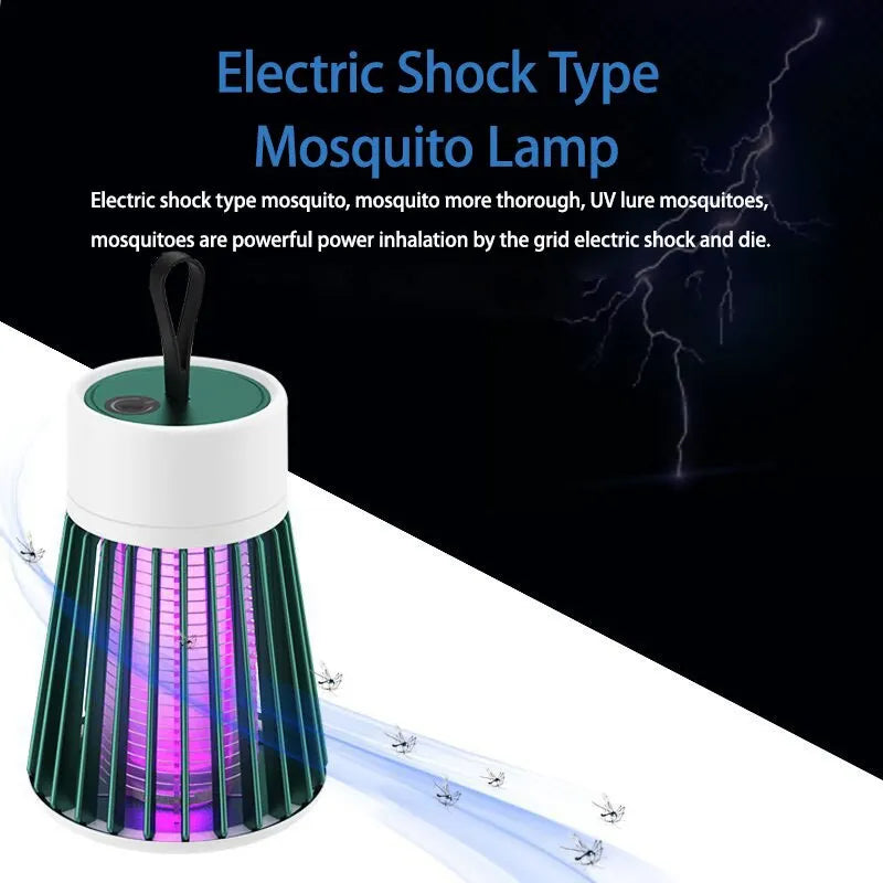 Mozz Guard - Portable Bug Zapper for Indoors Outdoor Fly Zapper Mosquito Trap