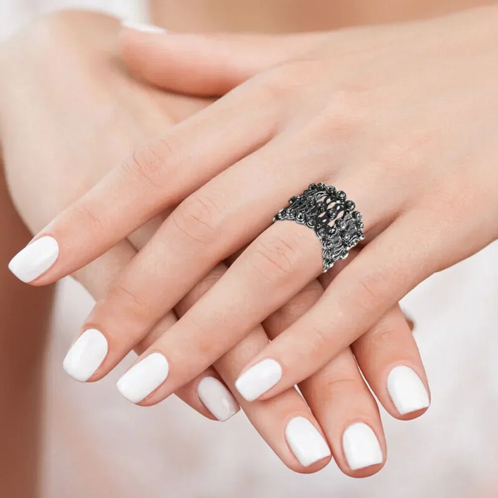 Folding Retractable Ring Bracelet