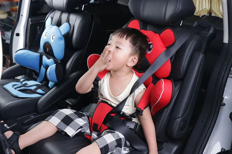 Portable car children's car seat