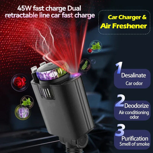 Starlight Retractable Car Charger
