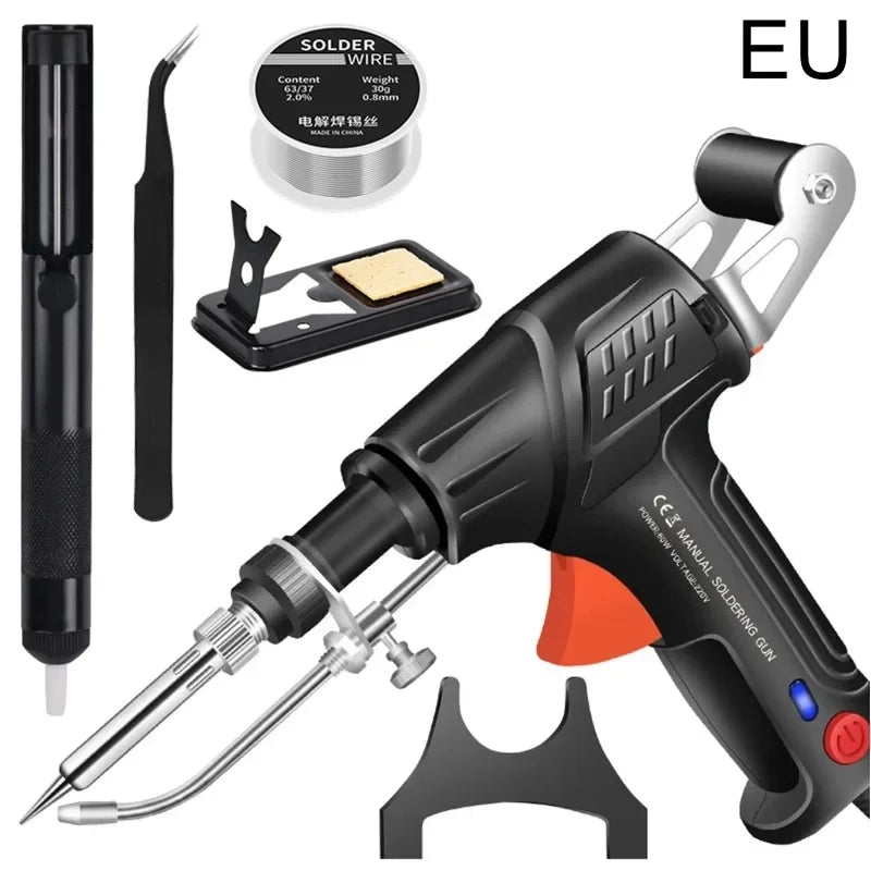 Internally heated industrial laser welding tools