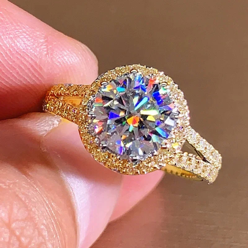 💍3 Carat Super Sparkling zircon Ring