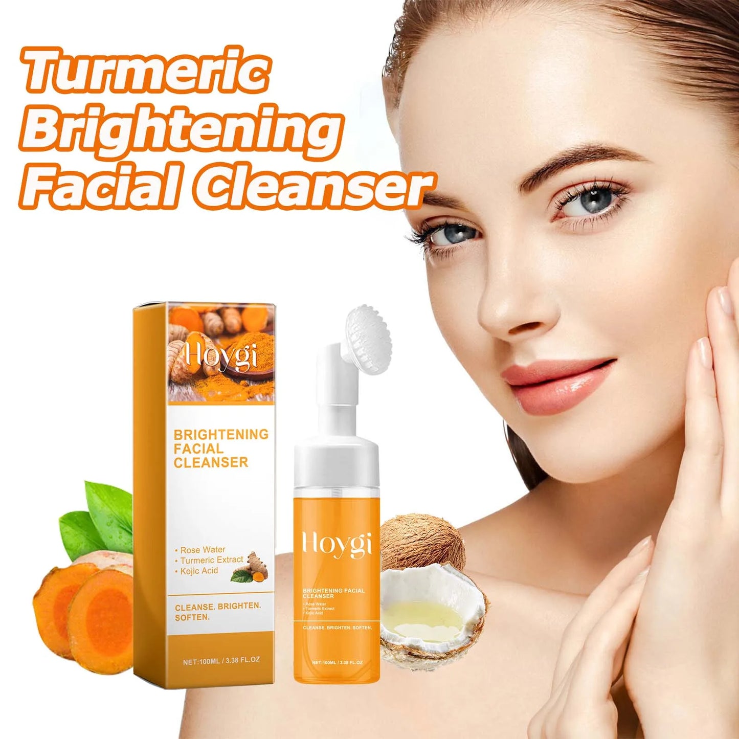 Turmeric Skincare Set – Deep Cleanse, Brighten & Hydrate